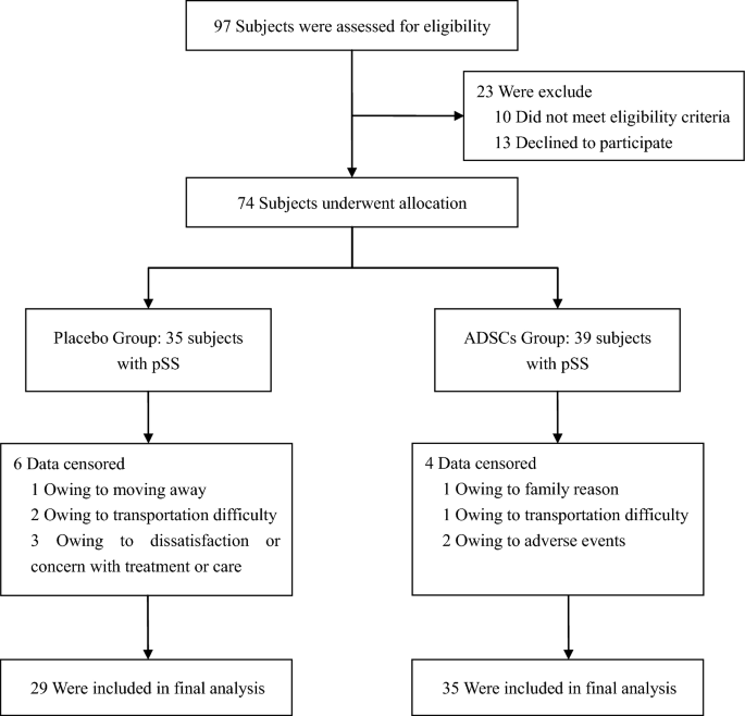 圖1：該臨床試驗的流程圖。