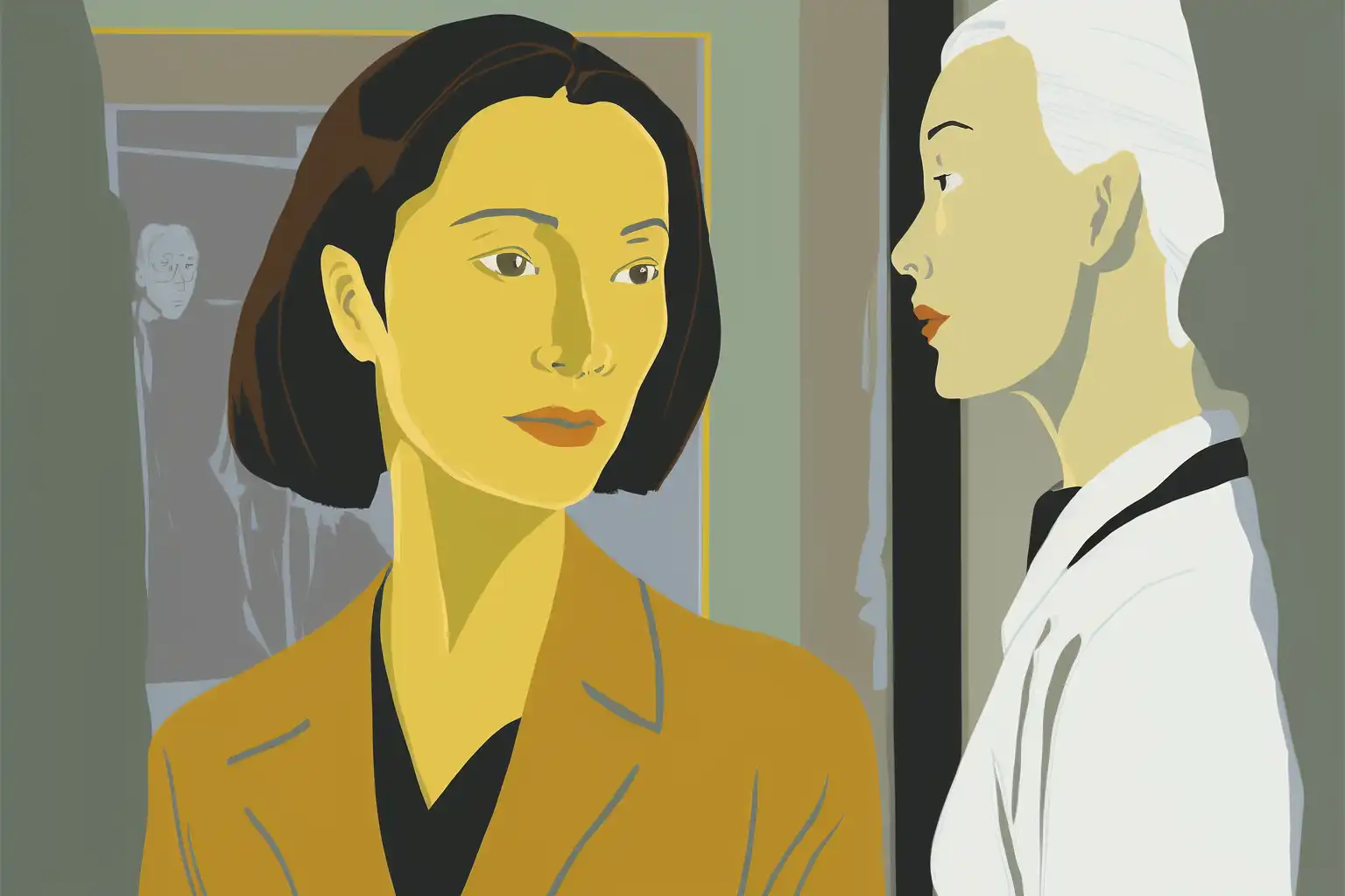 醫(yī)生與患者談論干細胞療法