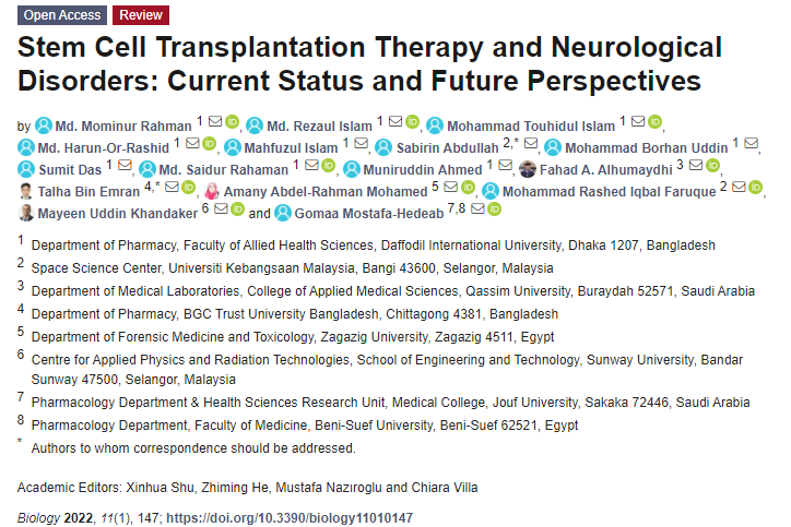 干細胞移植治療神經系統疾病:現狀和未來展望 干細胞移植治療神經系統疾病:現狀和未來展望