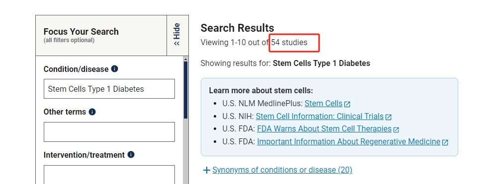 干細胞治療1型糖尿病的臨床研究進展 干細胞治療1型糖尿病的臨床研究進展