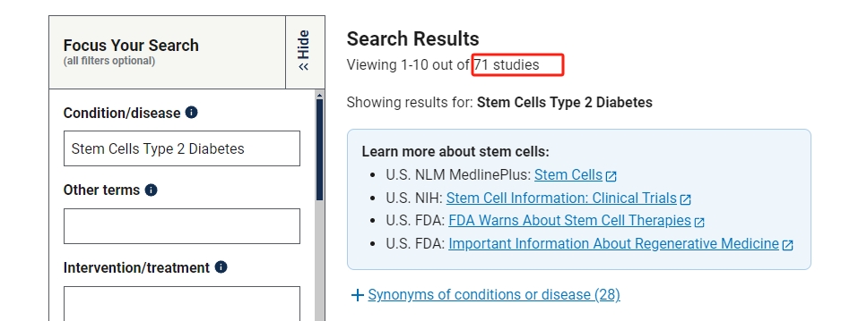 干細胞治療2型糖尿病的臨床研究進展 干細胞治療2型糖尿病的臨床研究進展