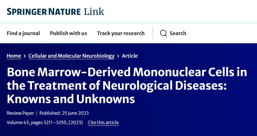 骨髓來源的單核細胞在神經系統疾病治療中的應用:已知與未知