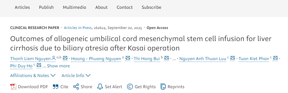 異體臍帶間充質(zhì)干細(xì)胞輸注治療葛西手術(shù)后膽道閉鎖所致肝硬化的療效 異體臍帶間充質(zhì)干細(xì)胞輸注治療葛西手術(shù)后膽道閉鎖所致肝硬化的療效