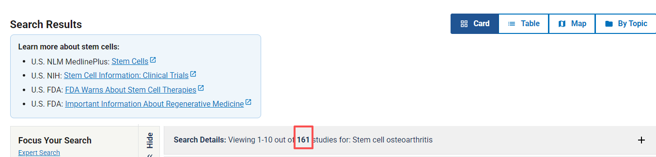 干細胞治療骨關節(jié)炎的臨床研究項目進展