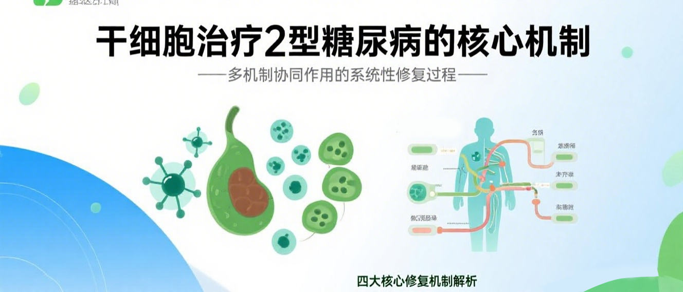 干細(xì)胞治療2型糖尿病的4大核心機(jī)制