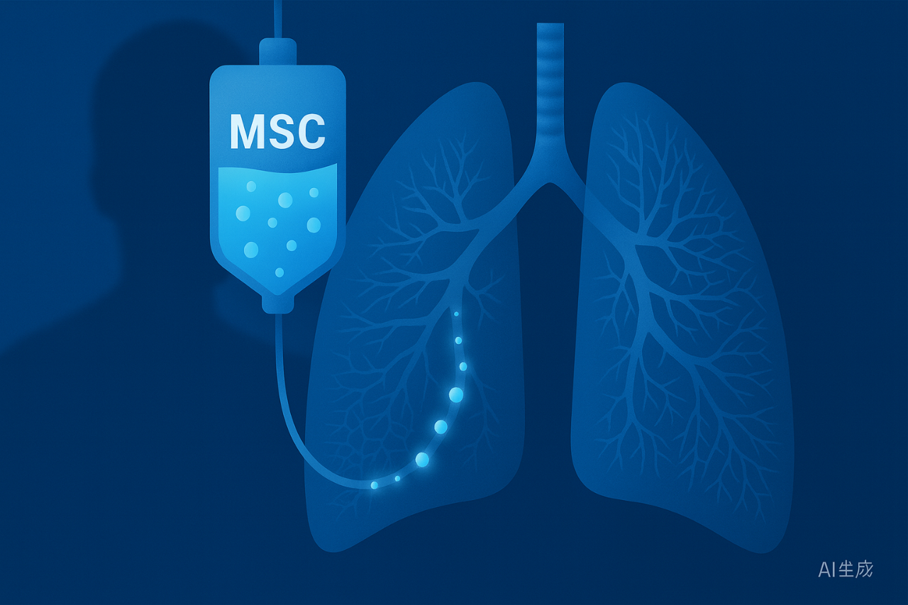 干細胞治療肺纖維化迎來新進展！II期多中心臨床研究于18家三甲醫院啟動