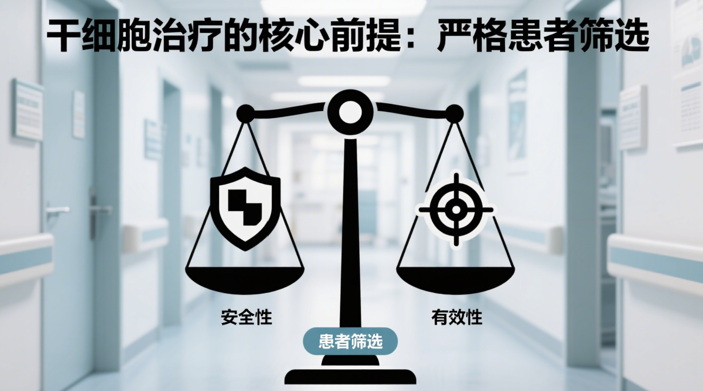 干細胞治療的核心前提:嚴(yán)格患者篩選
