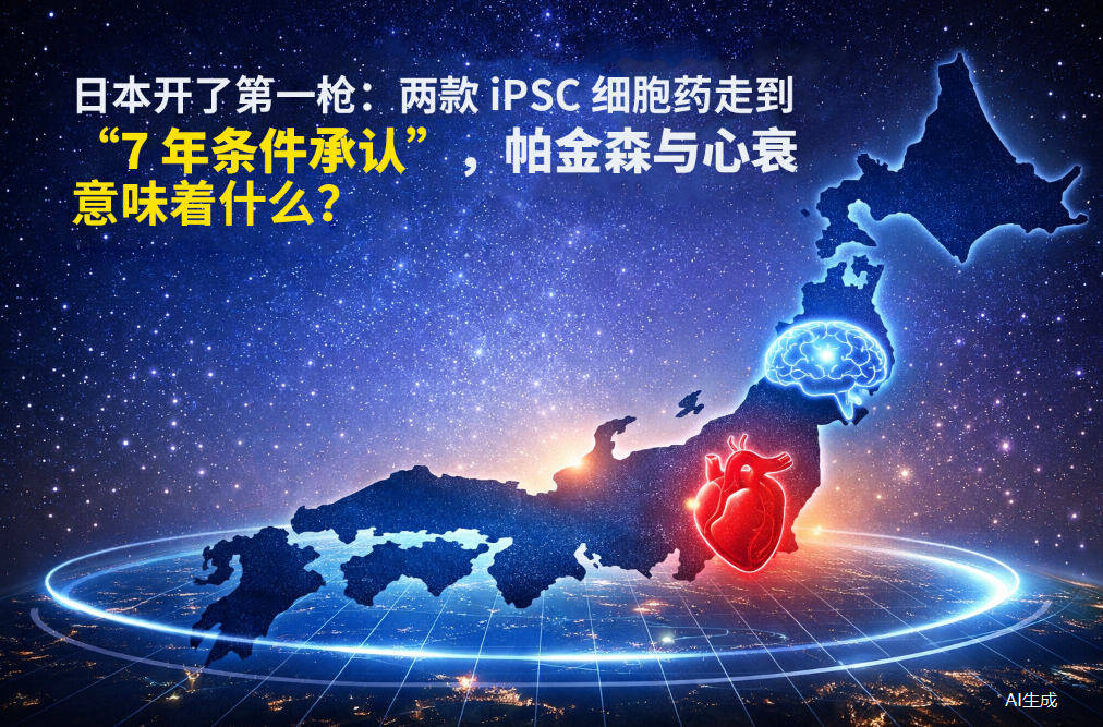 全球首款！兩款干細(xì)胞療法獲批日本，用于心衰和帕金森病